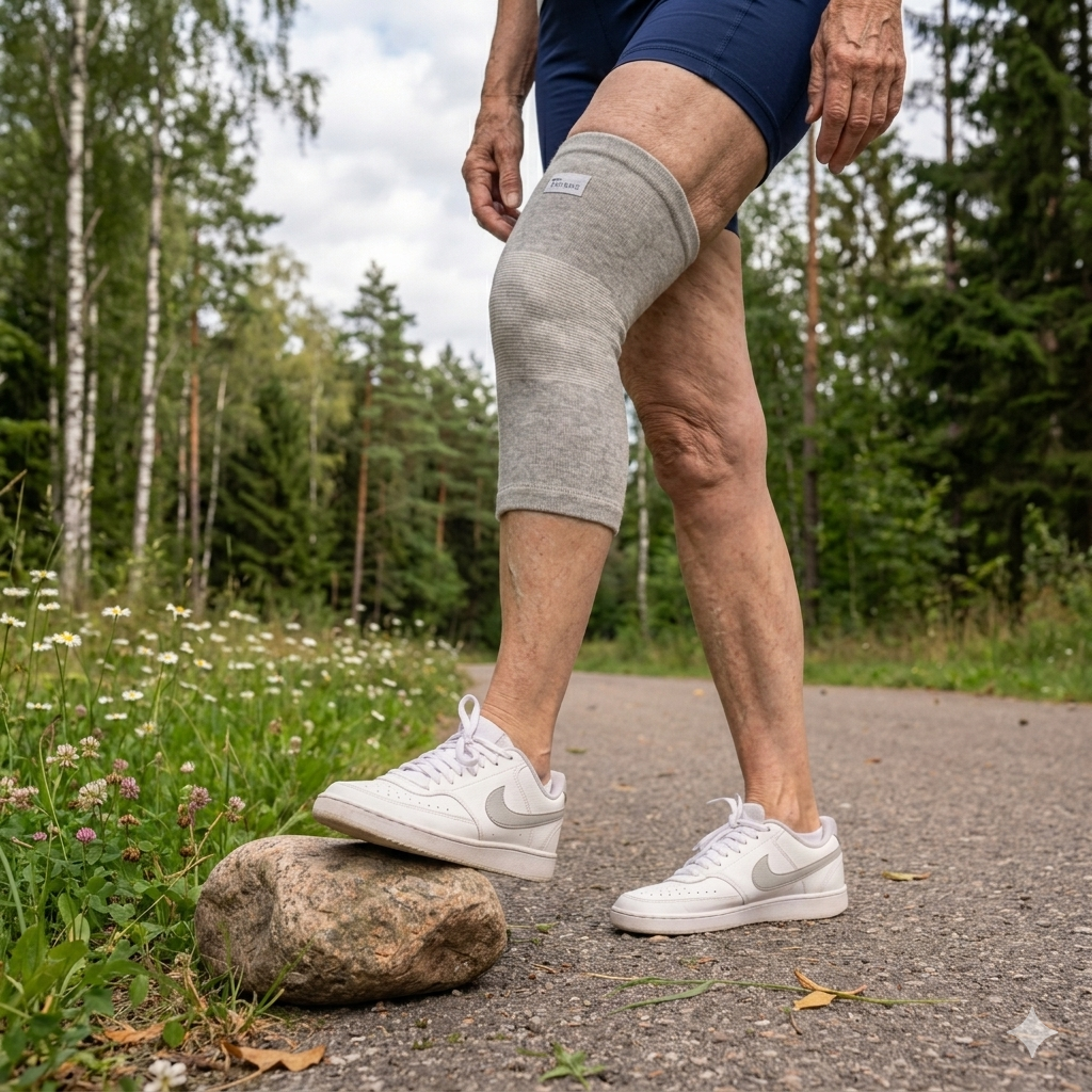 Compresa™ Bambukinis Kelio Įtvaras - Komfortas Visai Dienai (1 vnt.)